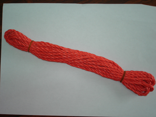 The hemp rope